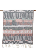 Пештемаль из органического хлопка Mayra 90x180 | серый