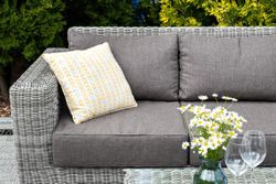 Боно, набор коричневый/соломенный/бежевый/графит, искусственный ротанг