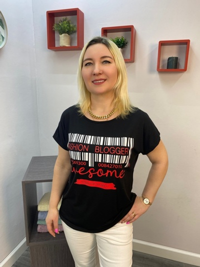 Футболка женская "Штрих В.З" (99)