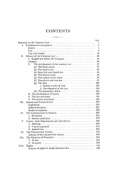 Readings On The History And System Of The Common Law. 1904 | P. Roscoe