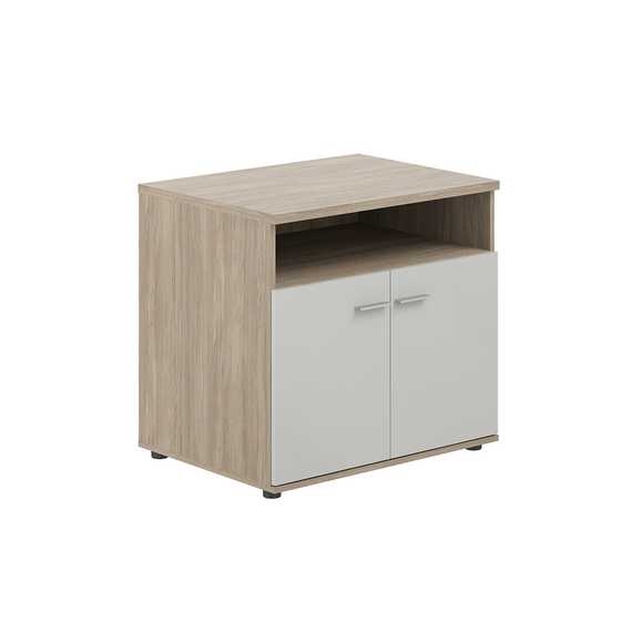 Тумба сервисная  Сигма 802х600х750 с нишей, 2 фасадами