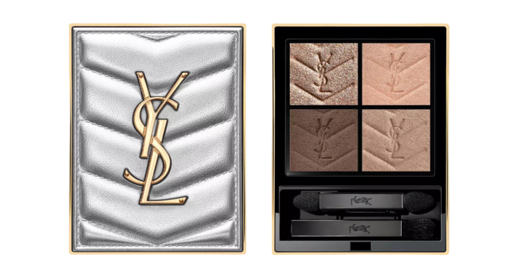 Ysl silver clutch 2025