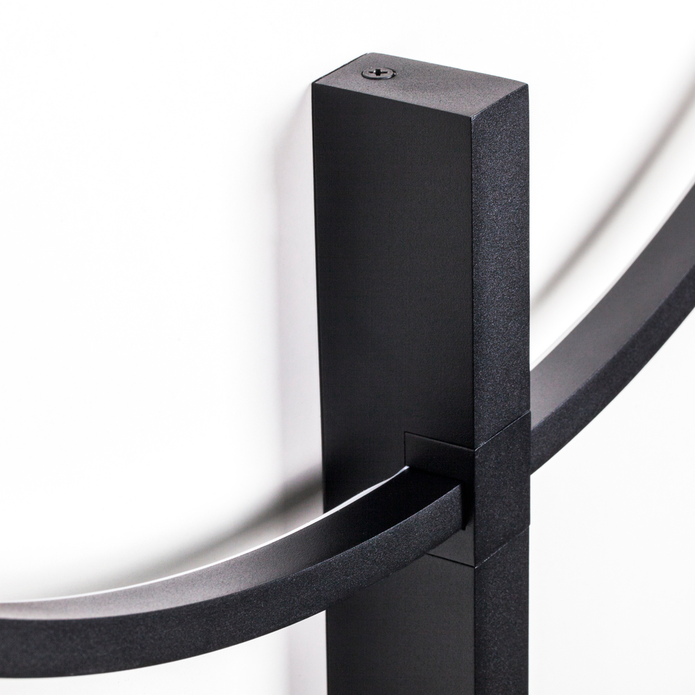 738587 Бра UNDINE 28W LED 1300LM ЧЕРНЫЙ 3000K