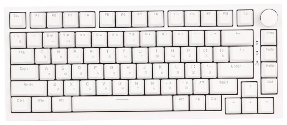 Клавиатура Ajazz AK820 белый