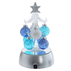 GAEM Изделине декоративное "Ёлка" с подсветкой (AAx3 н/п), L8,5 W8,5 H15 см