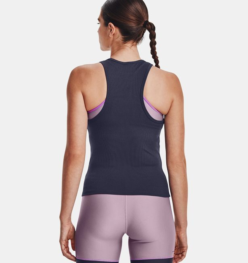 Женская Майка Under Armour Pjt Rock Rib Tank-GRY