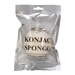 Спонж конняку для умывания Grace Day Konjac sponge - белый