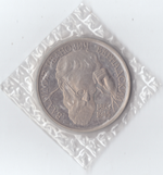 1 рубль 1993 г. Лмд. В.И Вернадский, В банковской запайке., UNC