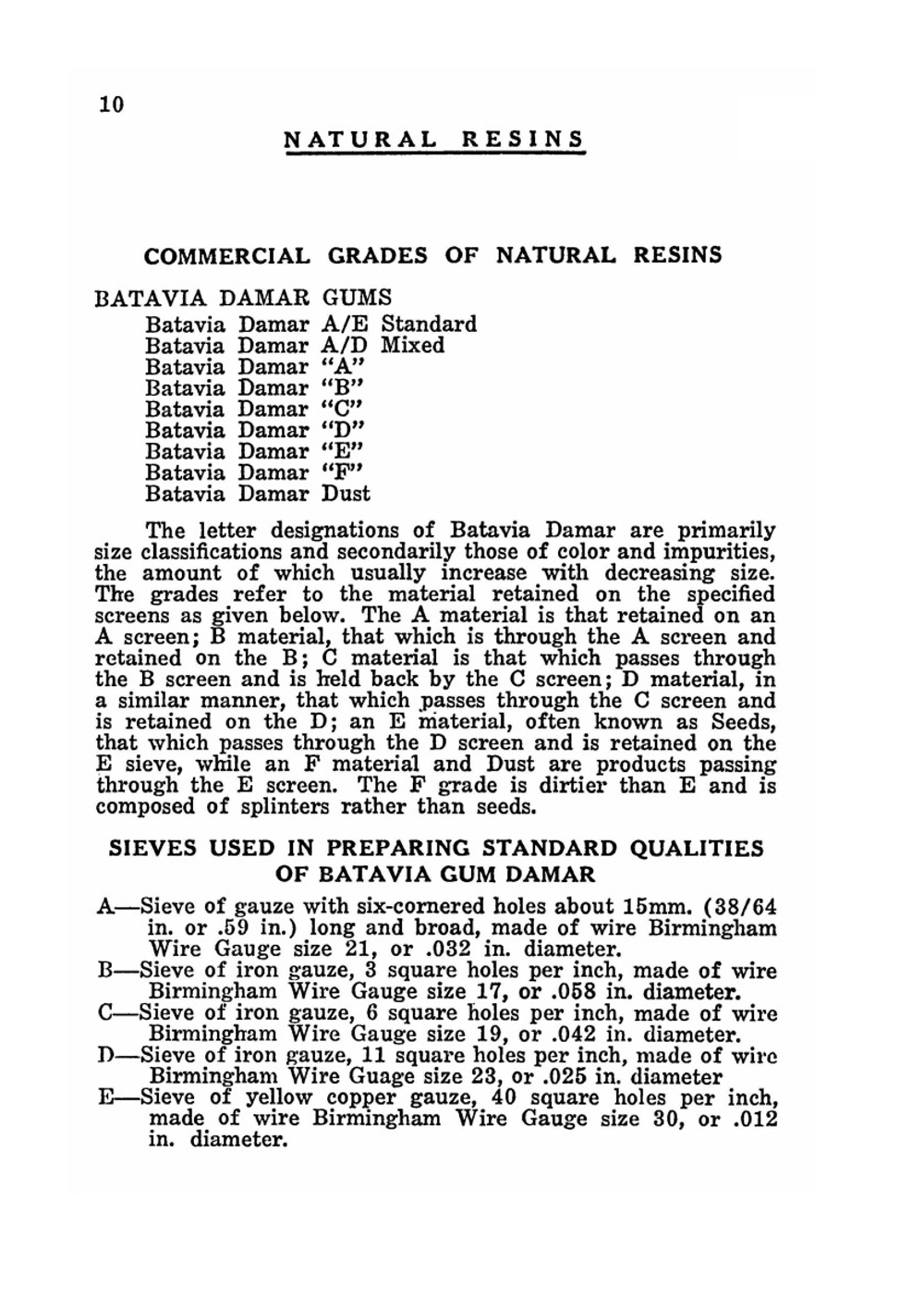 Natural resins | American Gum Importers Assoc. Inc.