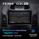 Teyes CC2L Plus 9" для Ford Ranger 2011-2016 (прав)