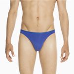 Мужские трусы слипы синие HOM PLUMES Micro Briefs 404756_4000BI