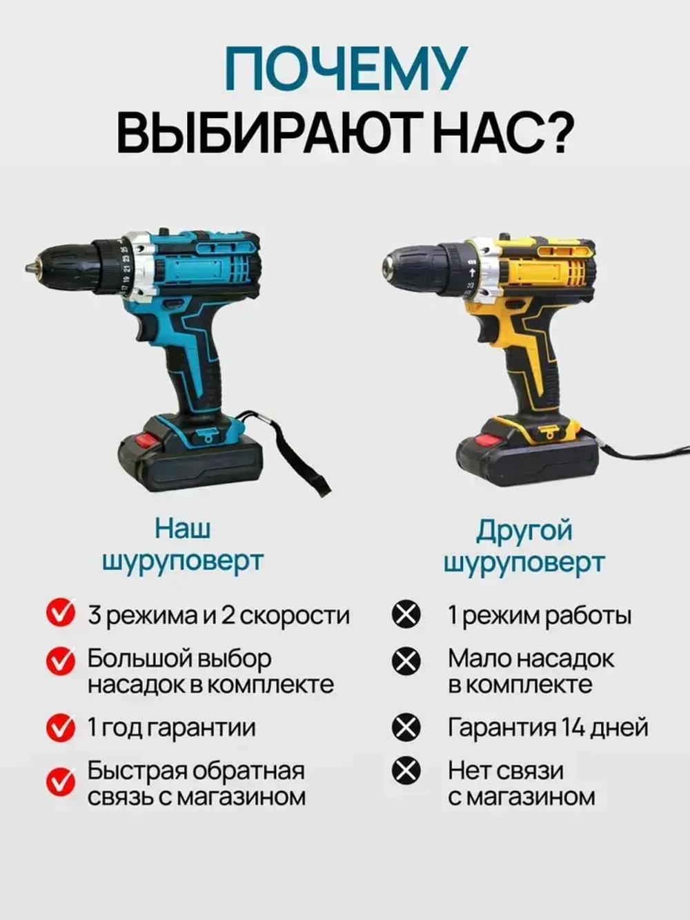 Дрель - шуруповерт аккумуляторный, Шуруповерт аккумуляторный