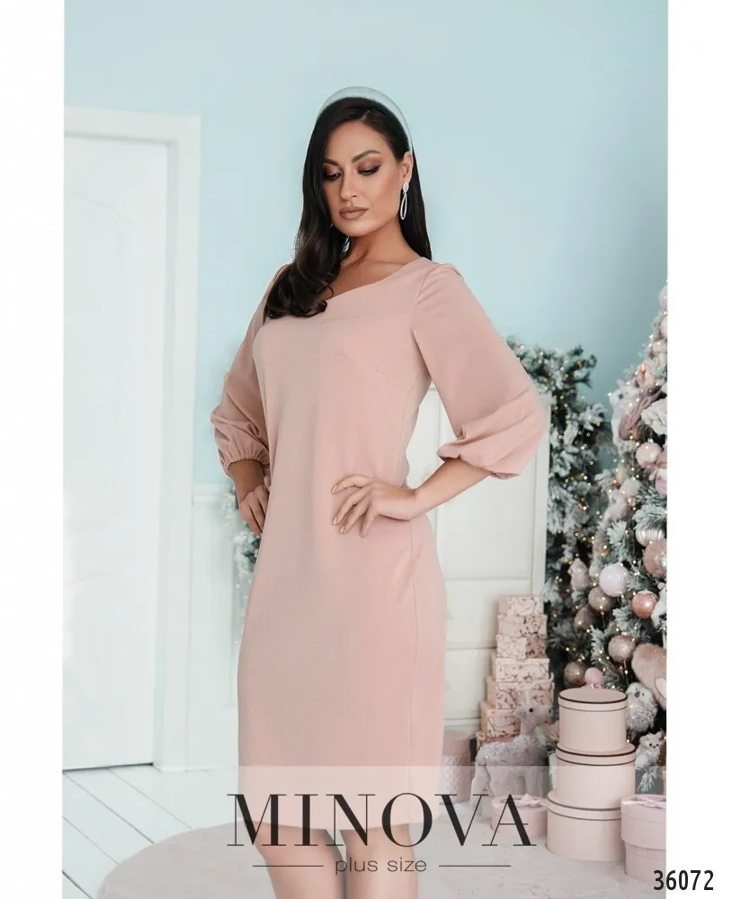 Платье 102.1-пудра Minova