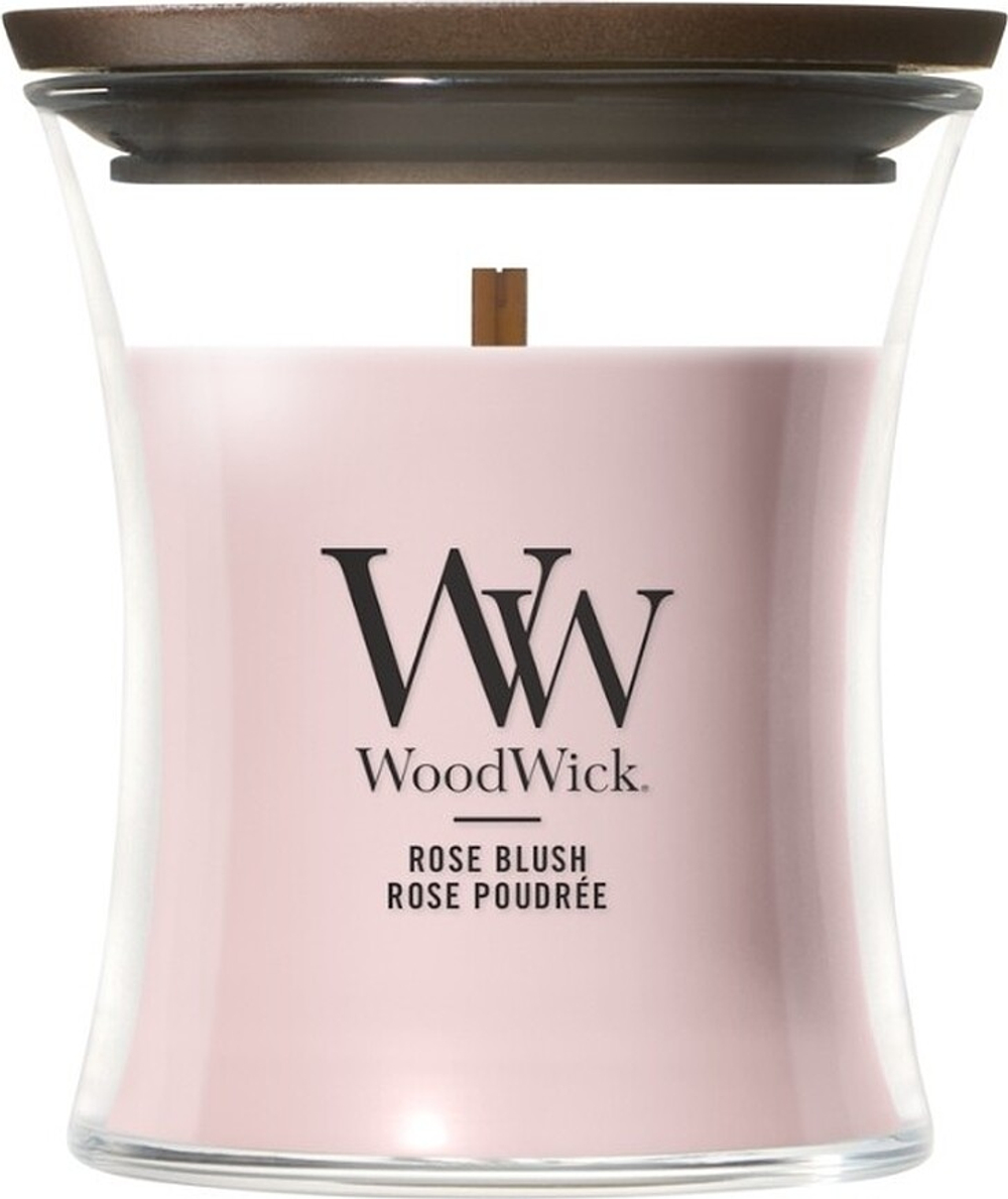 Свеча ароматическая WoodWick Core Rose Blush