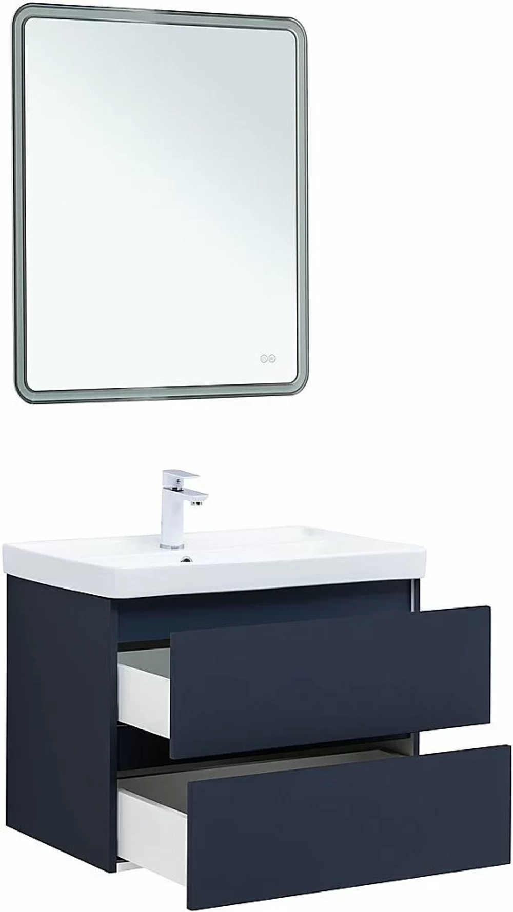 Тумба с раковиной Aquanet Вега 2.0 337948/301804 70 маренго