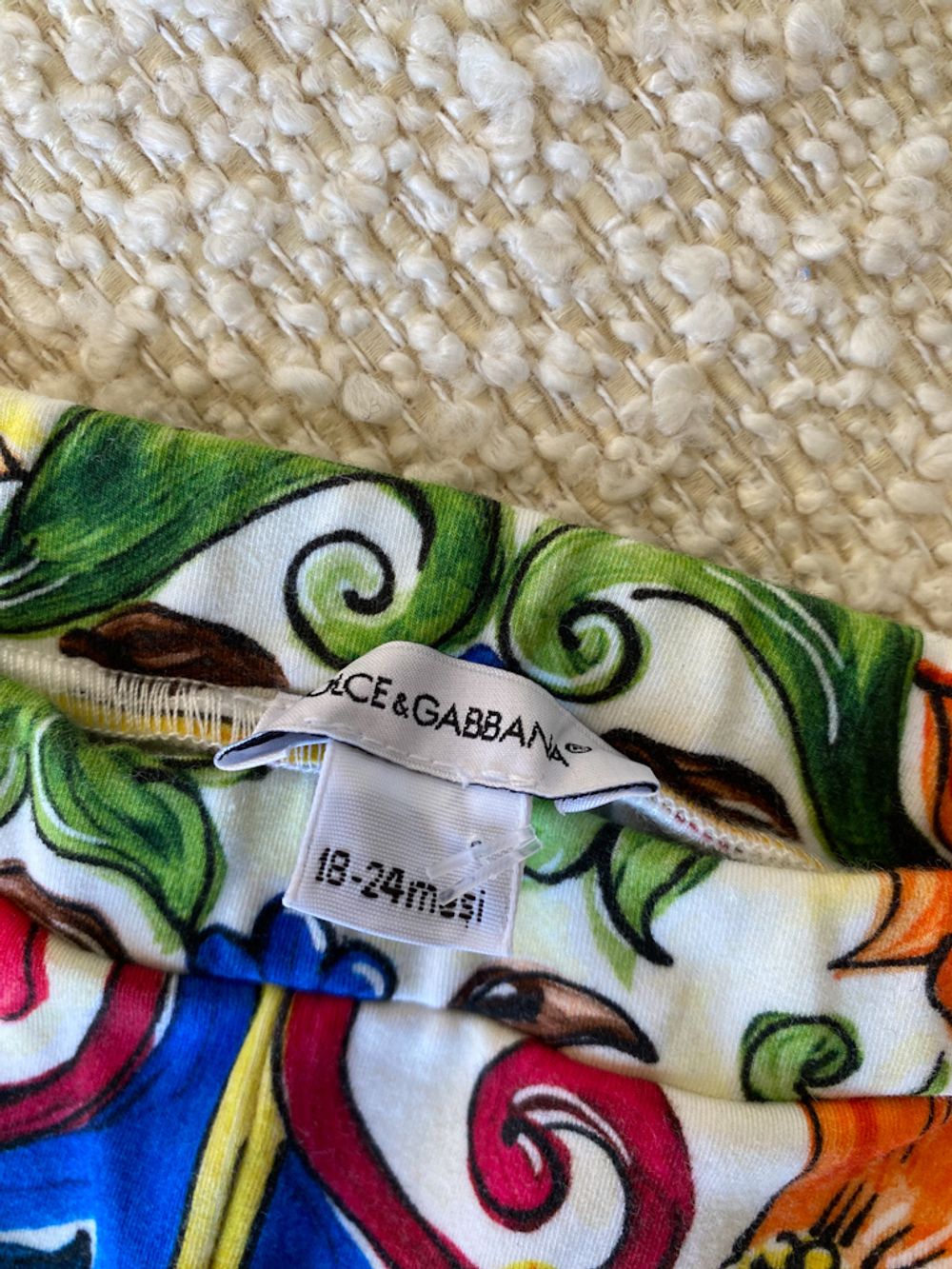 Хлопковый костюм Dolce&Gabana, 86