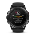Смарт-часы Garmin Fenix 5X Plus Sapphire, черный, 010-01989-11
