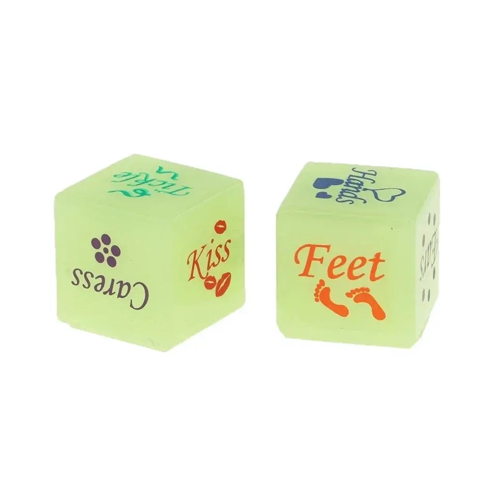 Игровые кости камасутра светящиеся