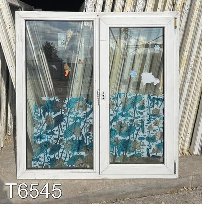 Окно Пластиковое Б/У 1350(в) x 1310(ш)