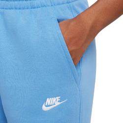 Штаны для мальчика теннисные Nike Kids Sportswear Club Fleece Loose - небесный