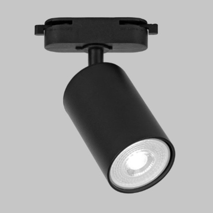 Трековые светильники однофазные IP20 SIMPLE черные GU10, 220В, 10Вт