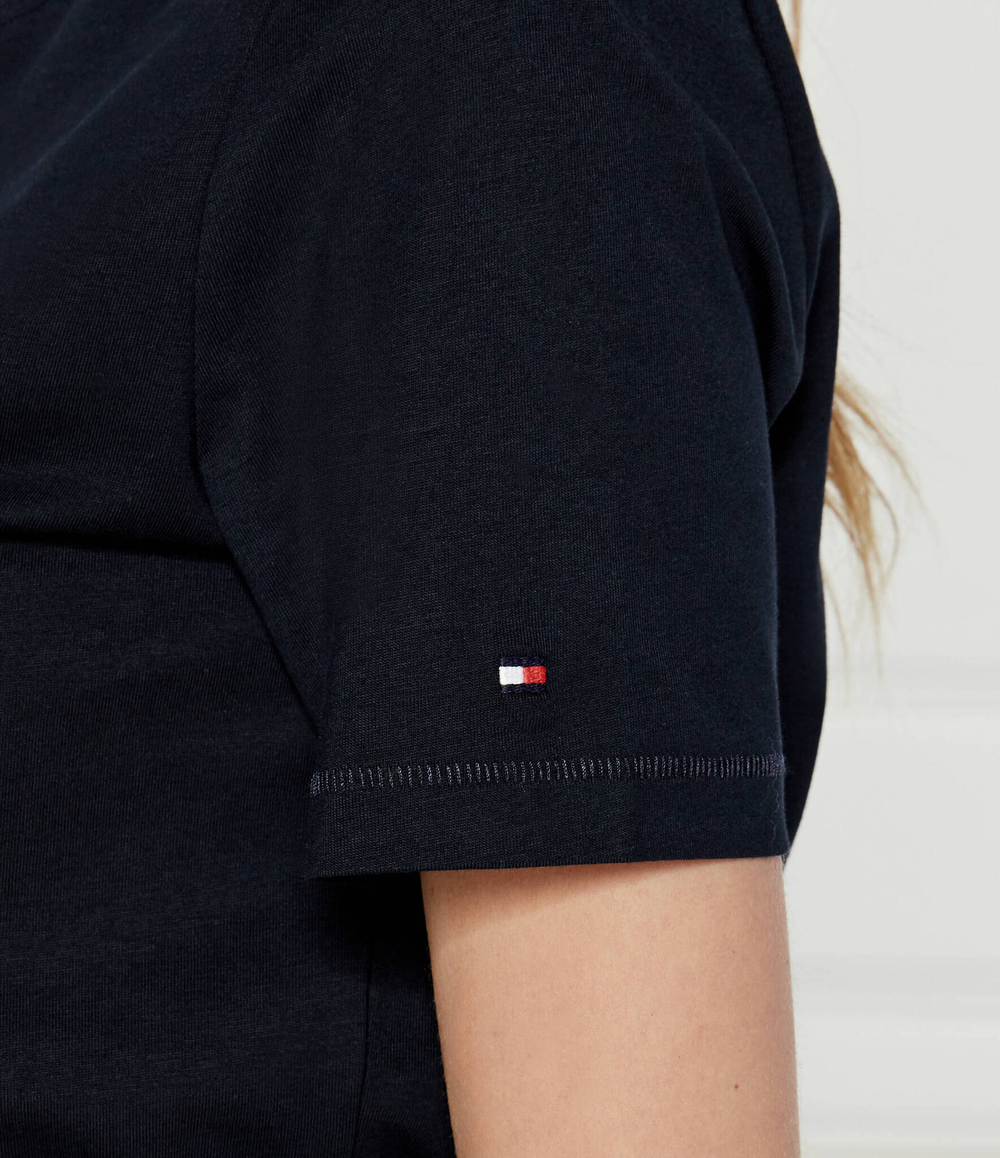 Футболка Tommy Hilfiger - черный(WW0WW42589)