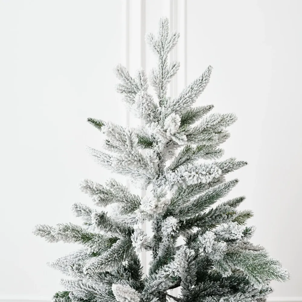 Заснеженная елка «Noel» (Литая+пвх) 210 см / 2,1 м