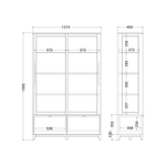 Витрина Case CS176/2