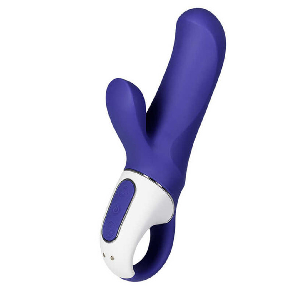 Вибратор Satisfyer Vibes Magic Bunny ( 12 режимов ) (Цвет: Фиолетовый)