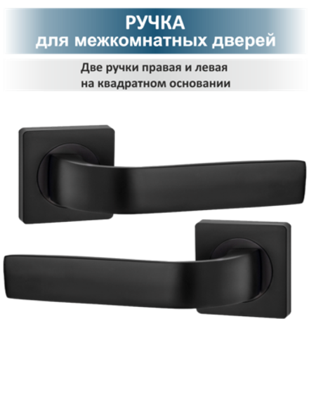 Фурнитура для межкомнатных дверей с магнитной защелкой EVO