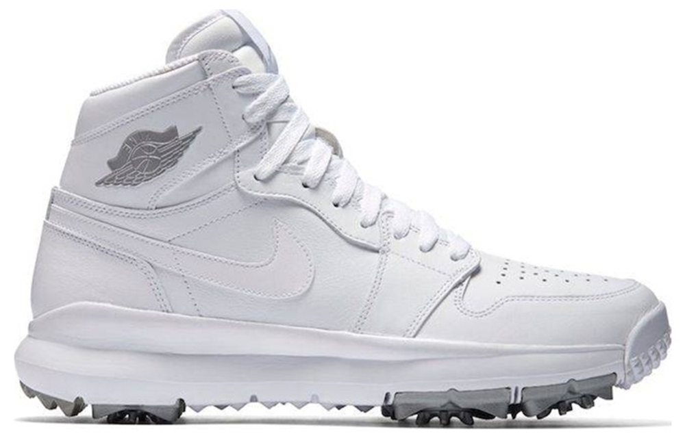 Кроссовки Jordan Air Jordan 1 Retro Golf Cleat White Metallic