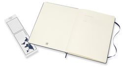 Блокнот Moleskine Classic XLarge 190х250мм 192стр нелинованный твердая обложка синий (QP092B20)
