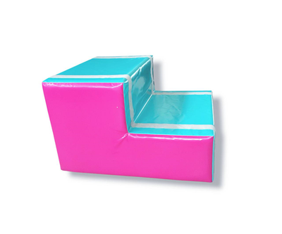 Мягкий модуль гимнастический - "Лестница 2 ступени"