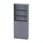 Cтеллаж Варма Стэнд 80, 78*198*28 см, серый