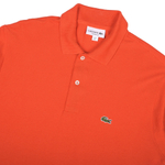 Оранжевое базовое поло Lacoste, L