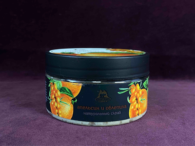 Скраб для тела «Апельсин и облепиха»