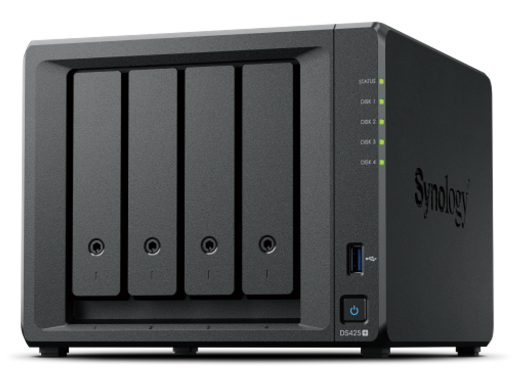 Сетевой накопитель NAS Synology DiskStation DS425+ 4-bay