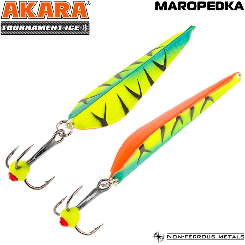 Блесна зимняя Akara Tournament Ice Maropedka 75 11 гр. 35