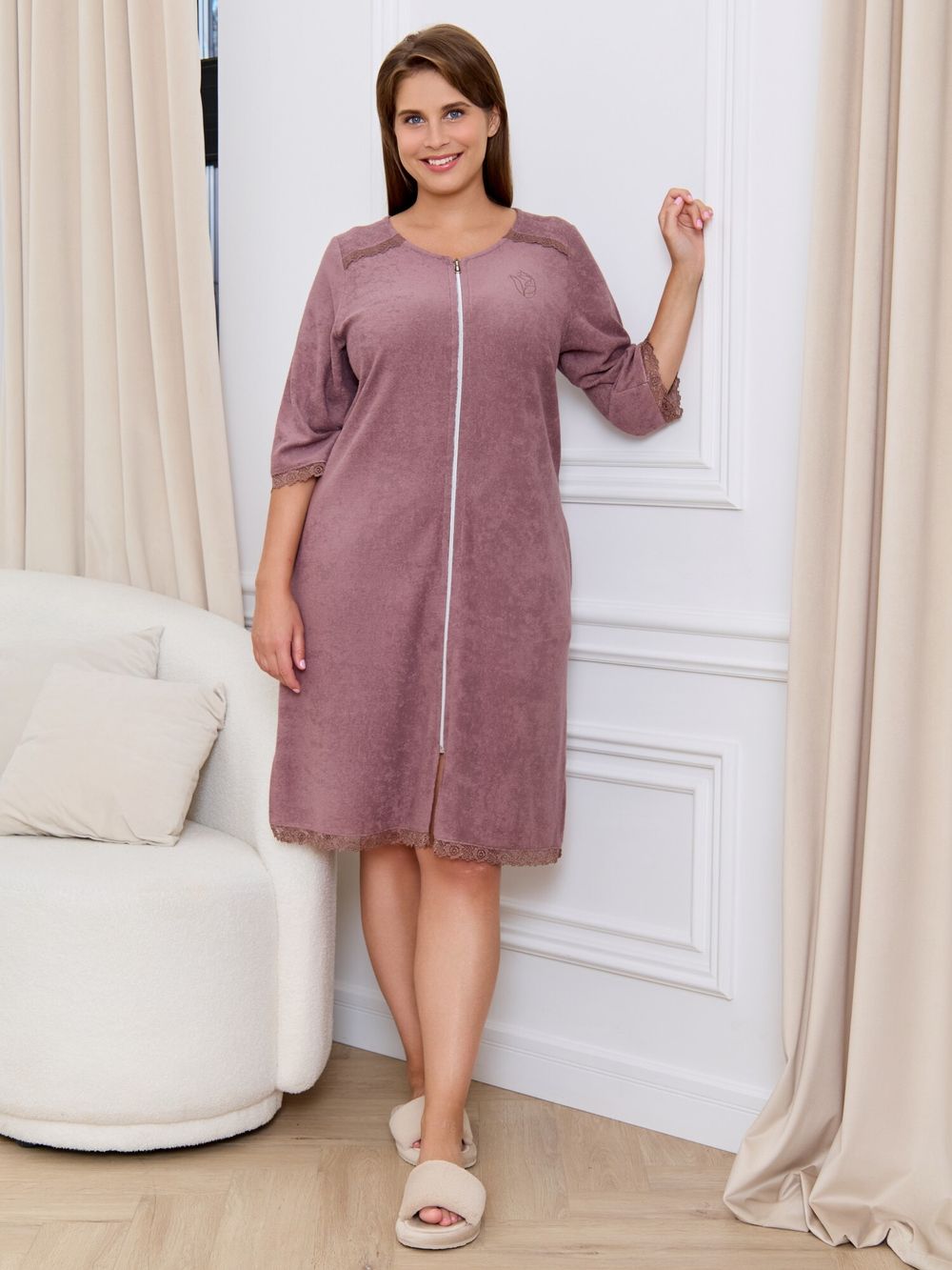 Халат Антей Виотекс КАПУЧИНО