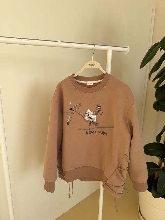 СВИТШОТ ЖЕНСКИЙ ФЛИН КАРАМЕЛЬНЫЙ КОНИ ЧИВА