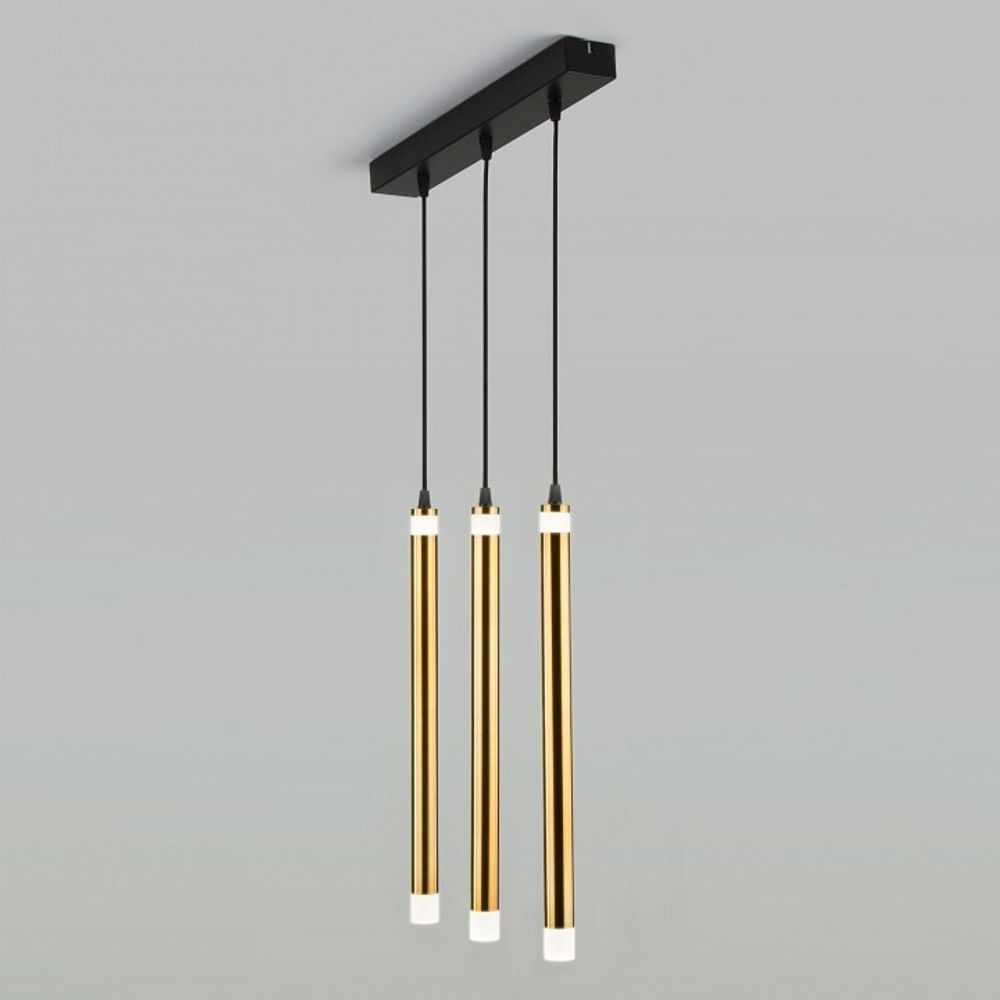 Подвесной светильник Eurosvet Maestro 50133/3 LED бронза