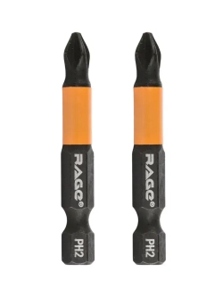 Биты магнитные S2 PH2 x 50 мм 2 шт RAGE by VIRA