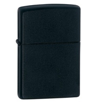 Зажигалка черная матовая Zippo 218 с покрытием Black Matte