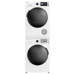 Сушильная машина с инвертором и тепловым насосом  MAUNFELD MFDM169WH 9 кг.