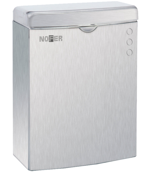 Контейнер для мусора настенный 5 л. нерж. сталь NOFER 09002.S матовый