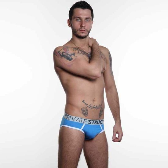 Мужские трусы слипы Private Structure Spectrum Low Rise Brief Royal Blue PST0019