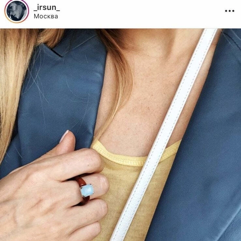 Кольцо Веры – Янтарь