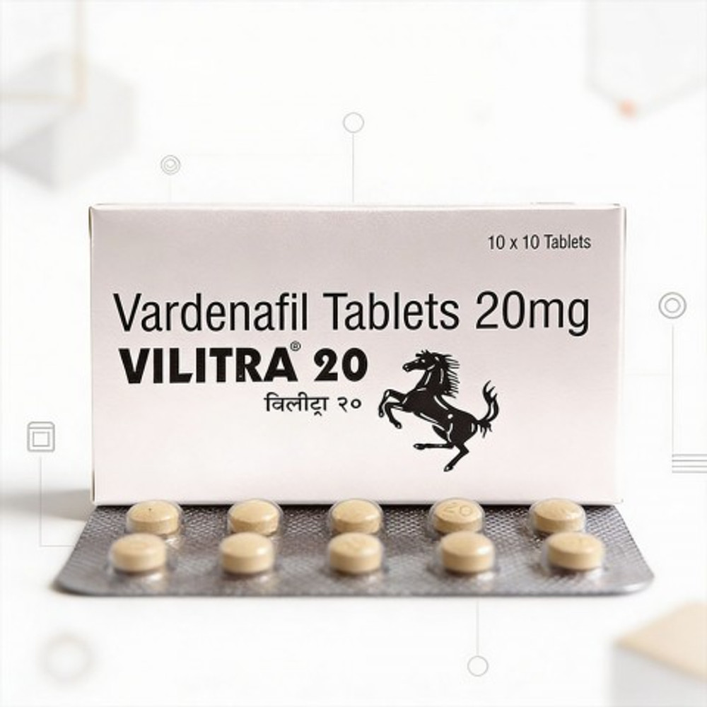Препарат для усиления потенции и продления полового акта Vilitra 20 mg (10 шт.)