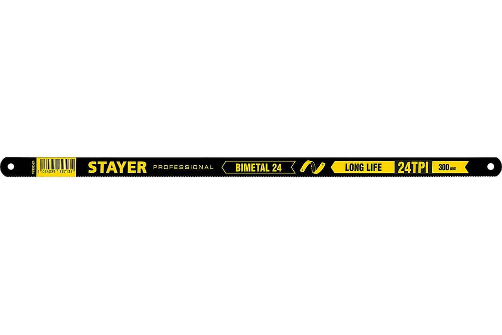 Биметаллическое полотно по металлу STAYER Bimetal-24 300 мм 15932-24