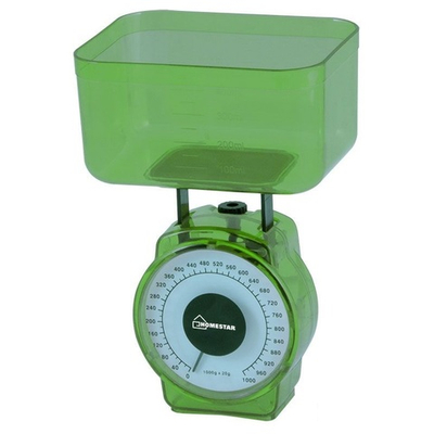Весы настольные механические HOMESTAR HS-3004М с чашкой 1 кг.